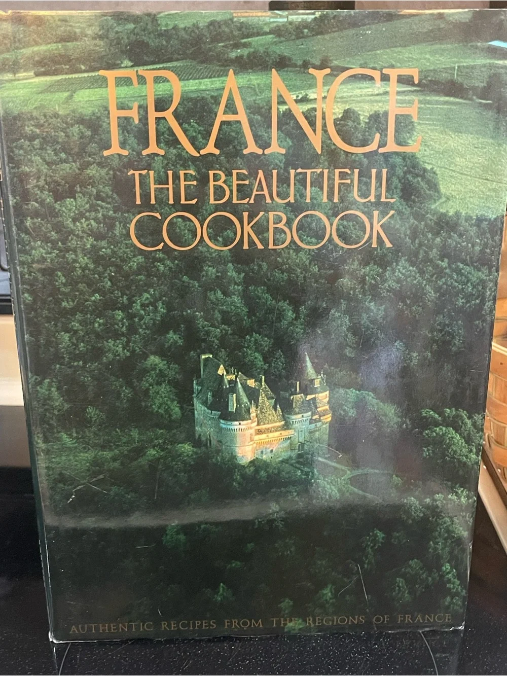 France The Beautiful Cookbook Hardcover Dust Jacket 1989 Scotto Sisters Vintage